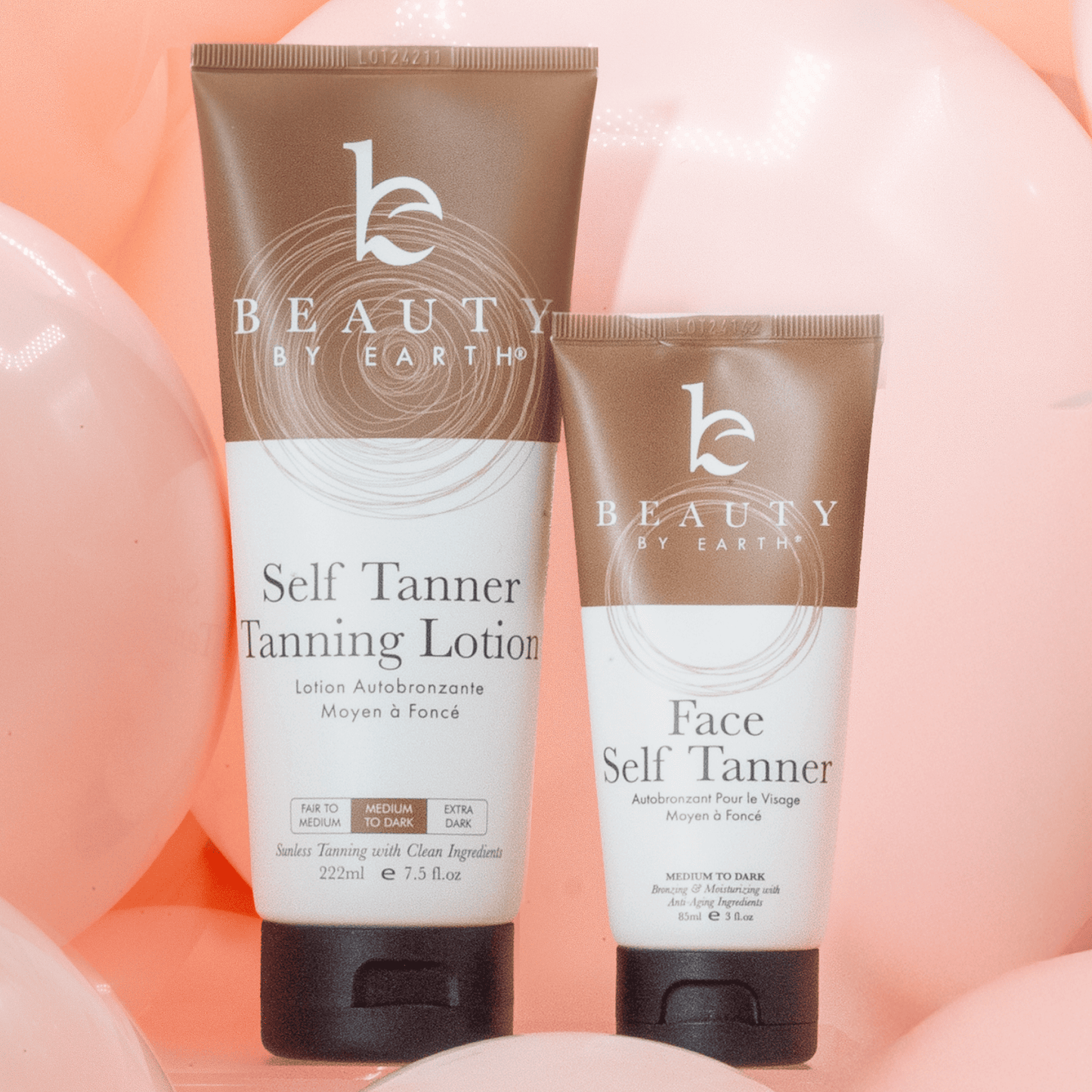 Self Tanner Lotion Duo – Face & Body Bundle